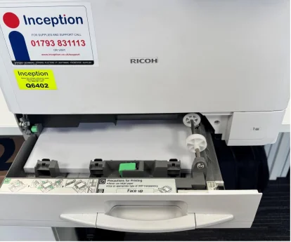 Inception - Replacing the Waste Toner Bottle on your printer