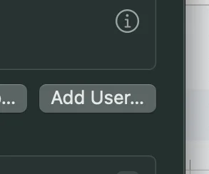 Inception - How to Add a New User to a Mac Device