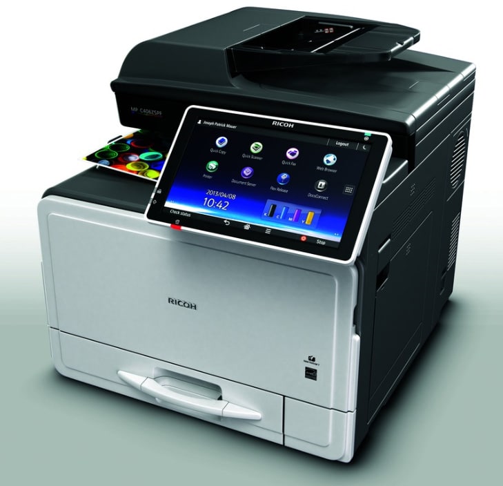 MPC306ZSP/MPC306ZSPF Multi function device. Available from Inception Business Technology, Swindon suppliers of printers, copiers and consumables