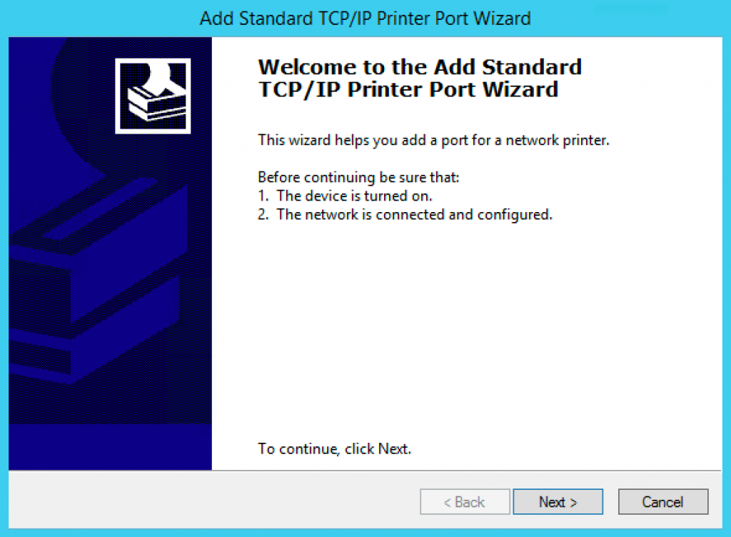 add printer wizard